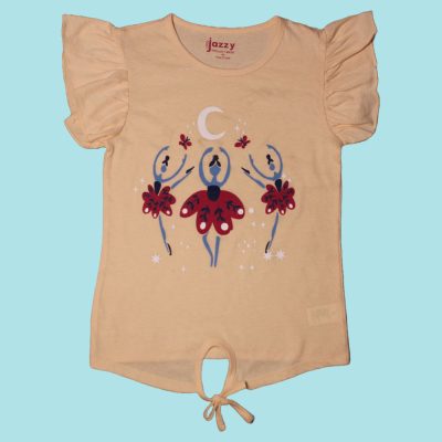 peach-knot-tee